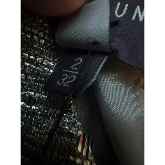 $1925 Talbot Runhof Rosin Gown Metallic Gray Wrap Front Back Zipper Dres… - Picture 9 of 13